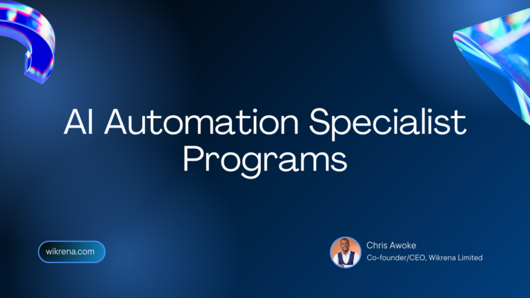 AI Automation Specialist Program